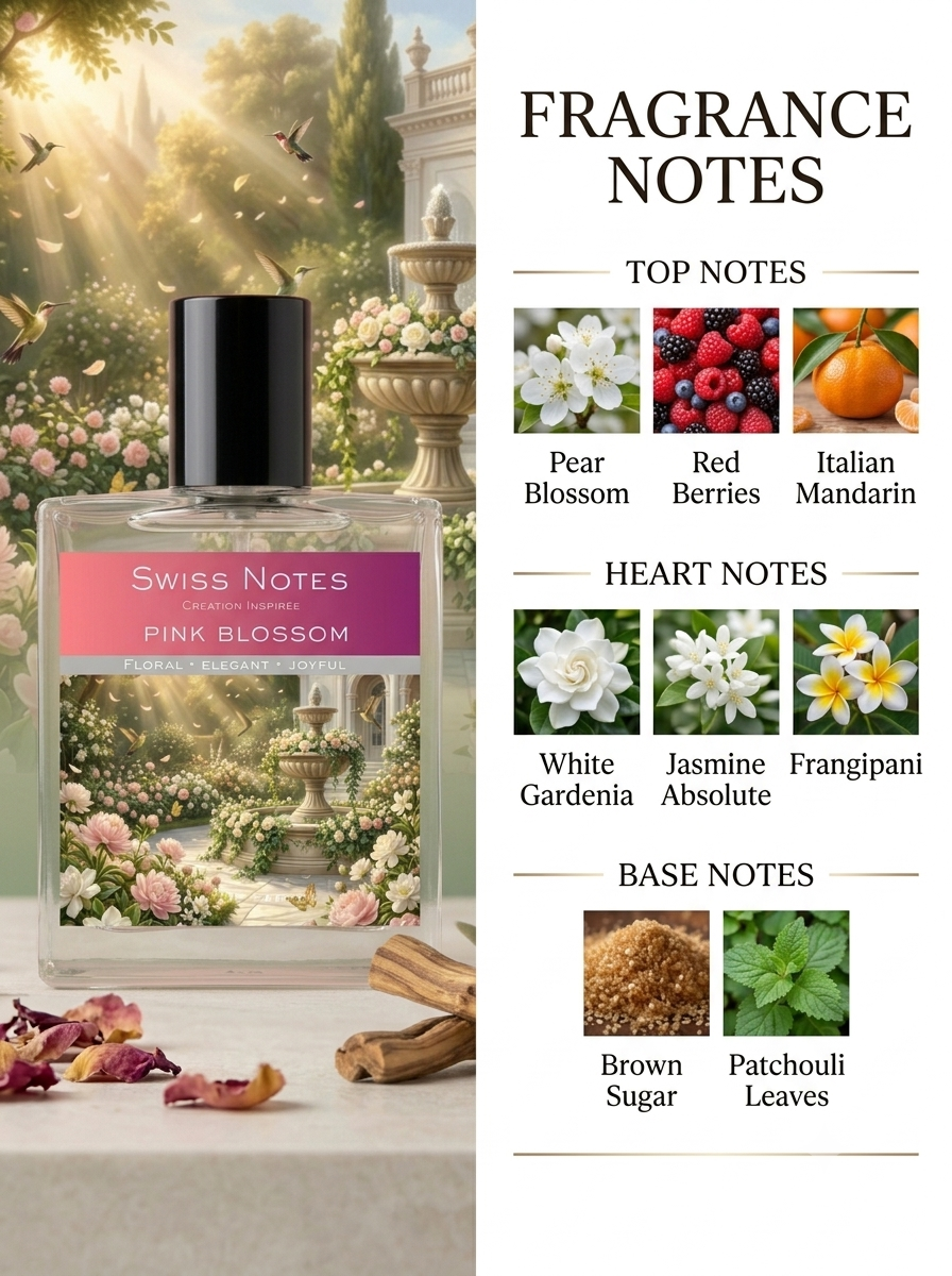 Pink Blossom EDP - Inspired Perfume | Swiss Notes