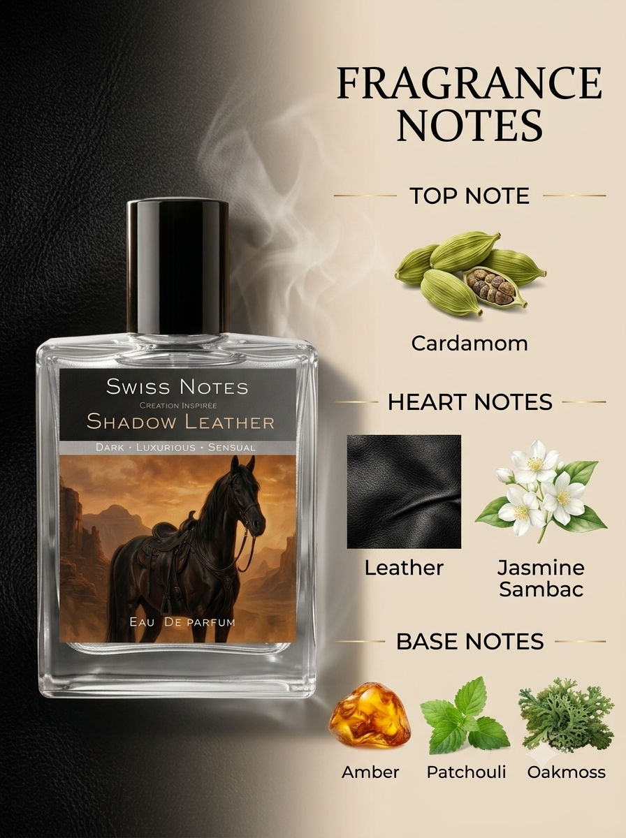 Shadow Leather EDP - Inspired Perfume | Swiss Notes
