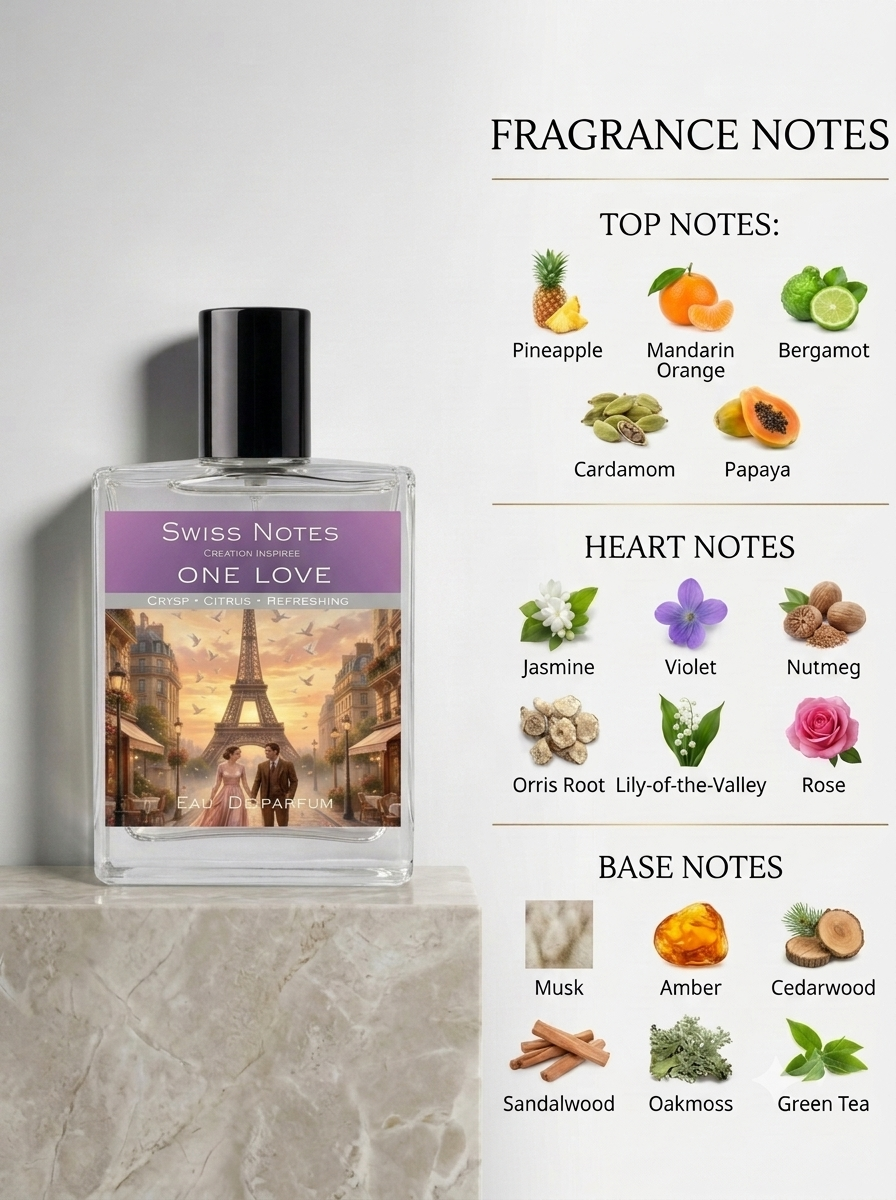 One Love EDP - Inspired Perfume | Swiss Notes