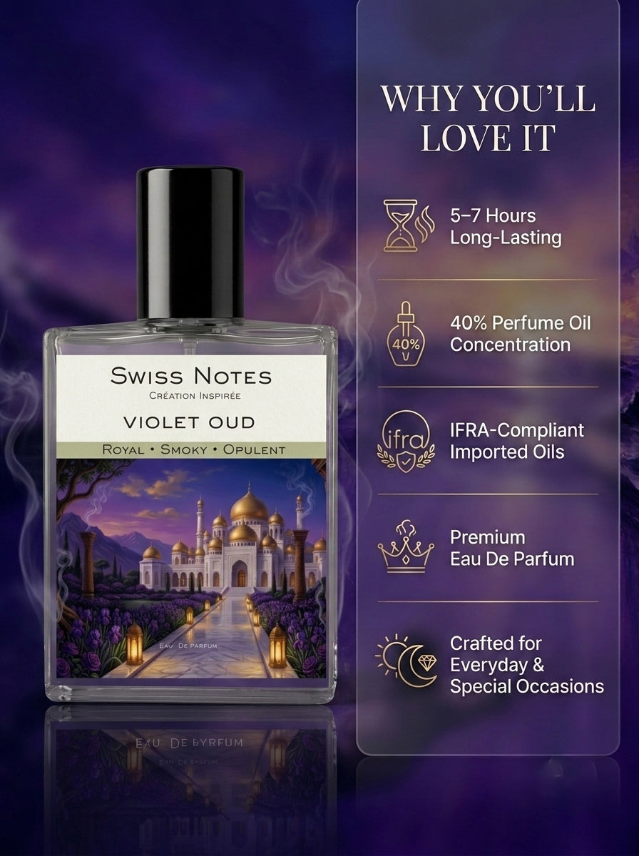 Violet Oud EDP - Inspired Perfume | Swiss Notes