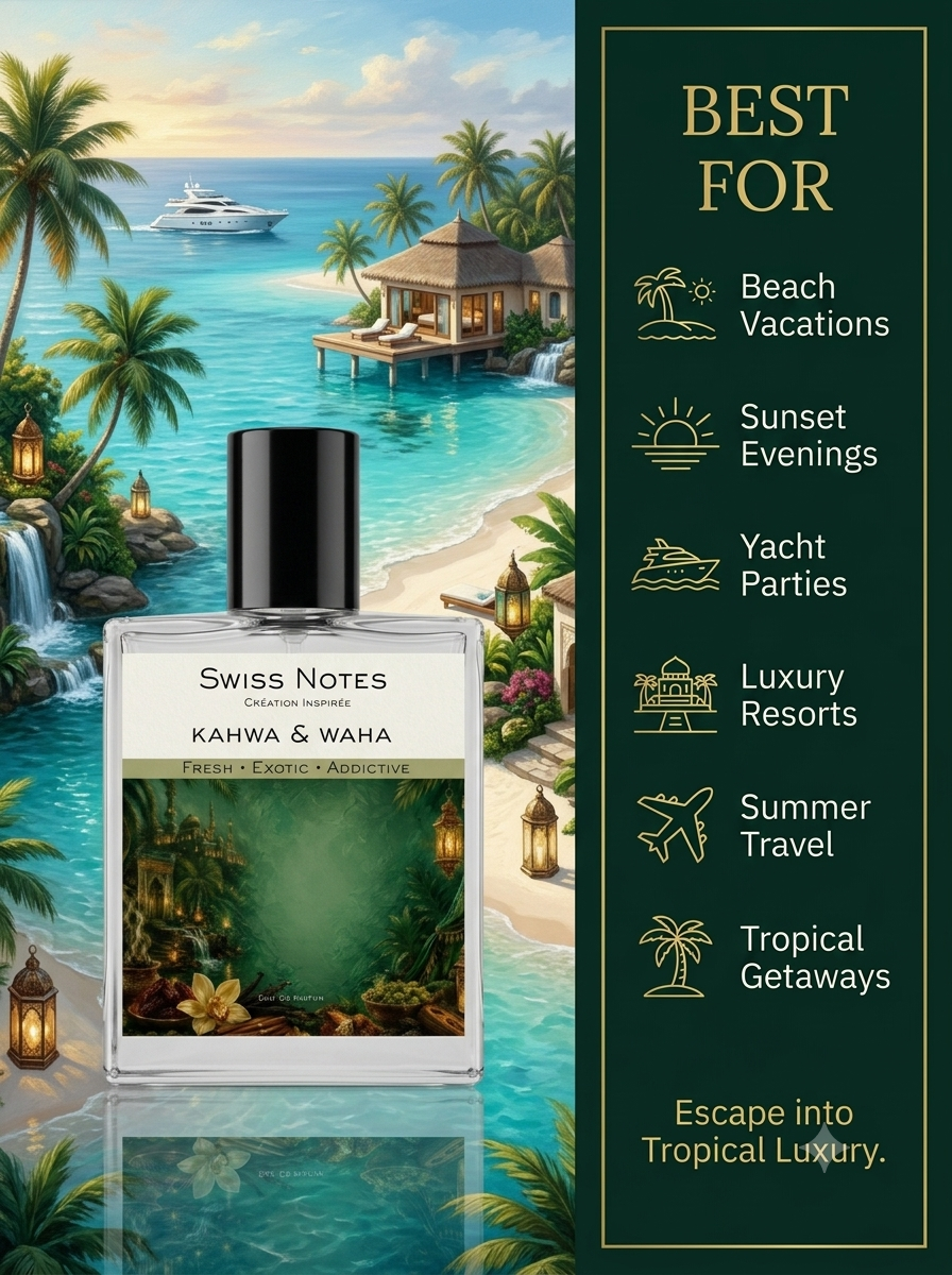 Kahwa & Waha  EDP - Inspired Perfume | Swiss Notes