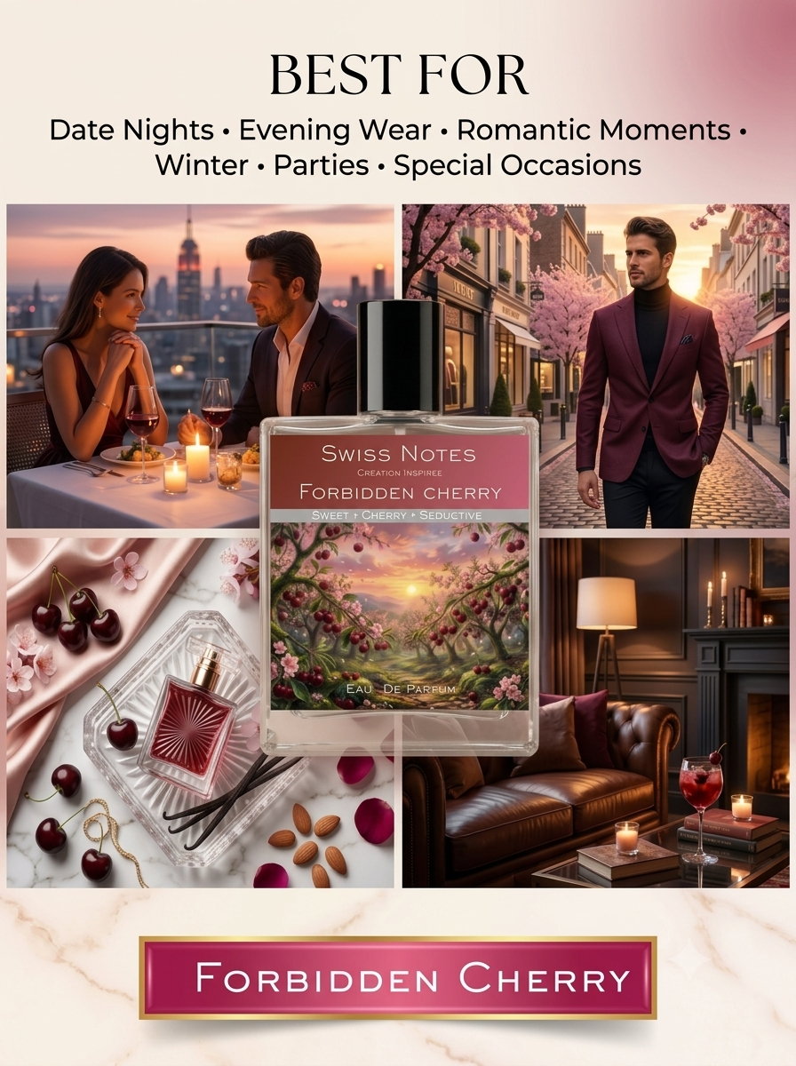 Forbidden Cherry EDP - Inspired Perfume | Swiss Notes