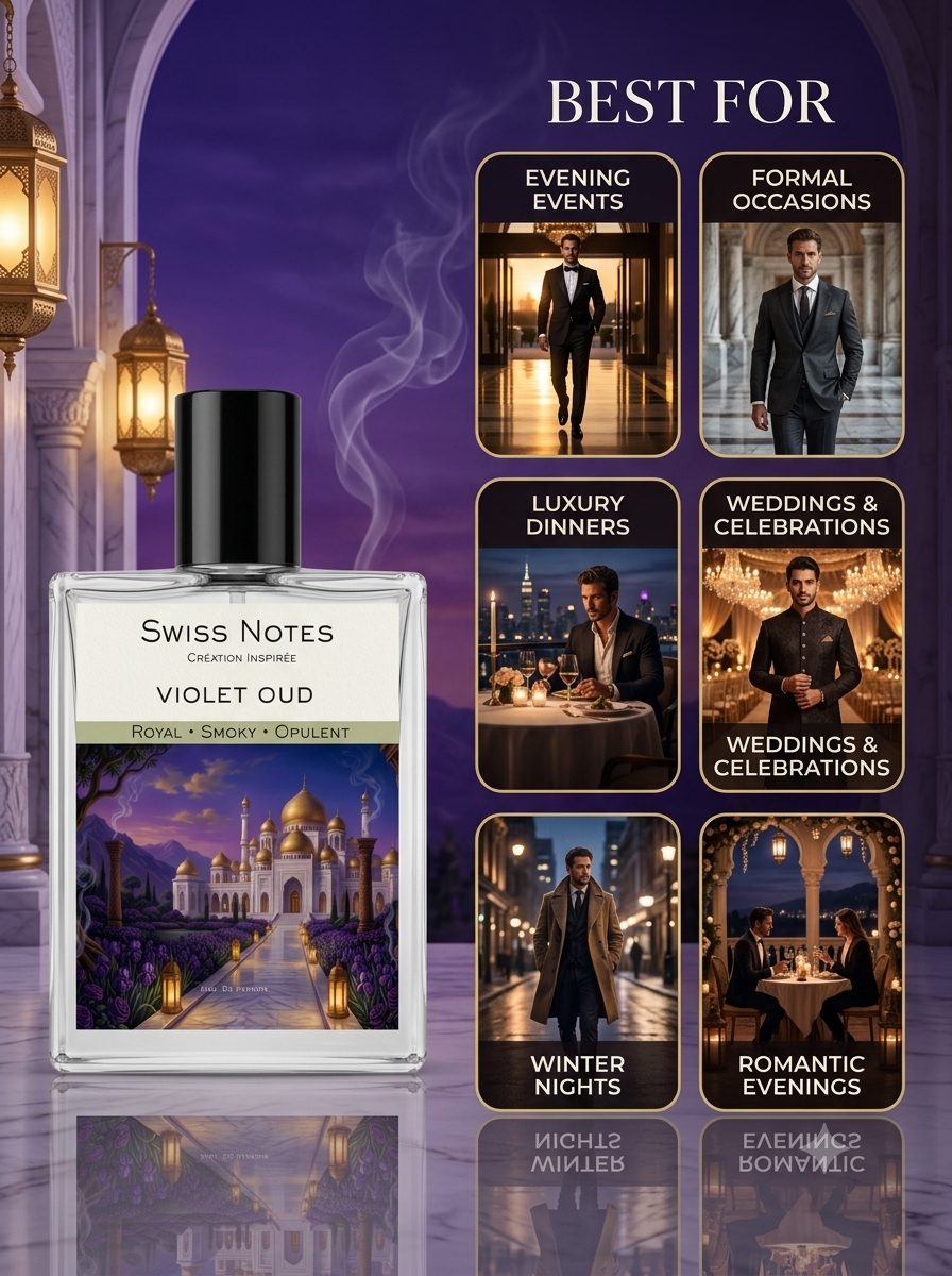 Violet Oud EDP - Inspired Perfume | Swiss Notes