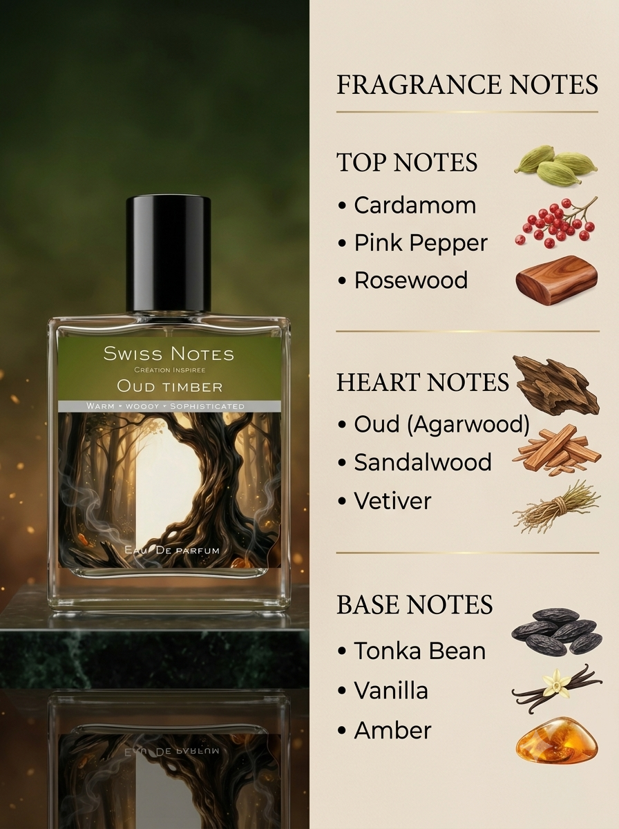 Oud Timber  EDP - Inspired Perfume | Swiss Notes