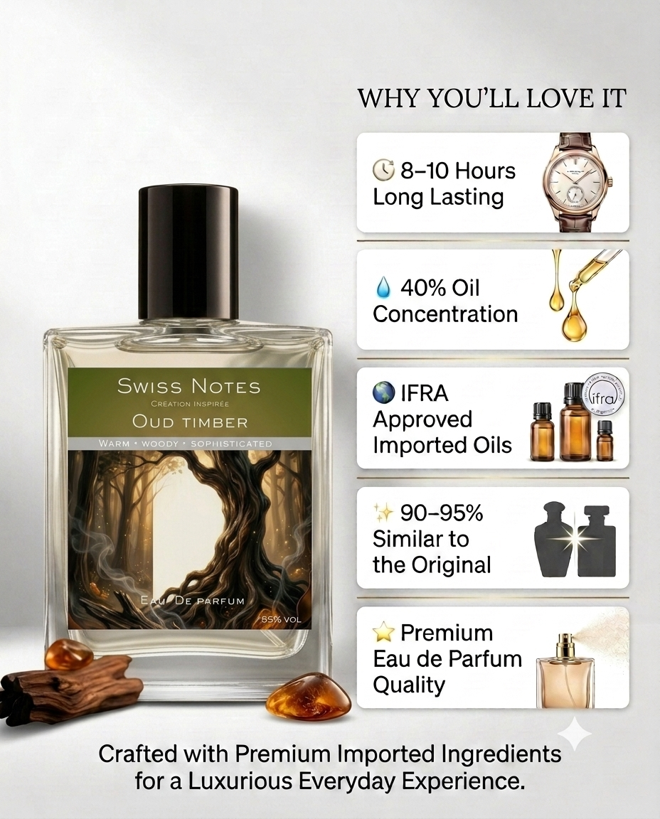 Oud Timber  EDP - Inspired Perfume | Swiss Notes