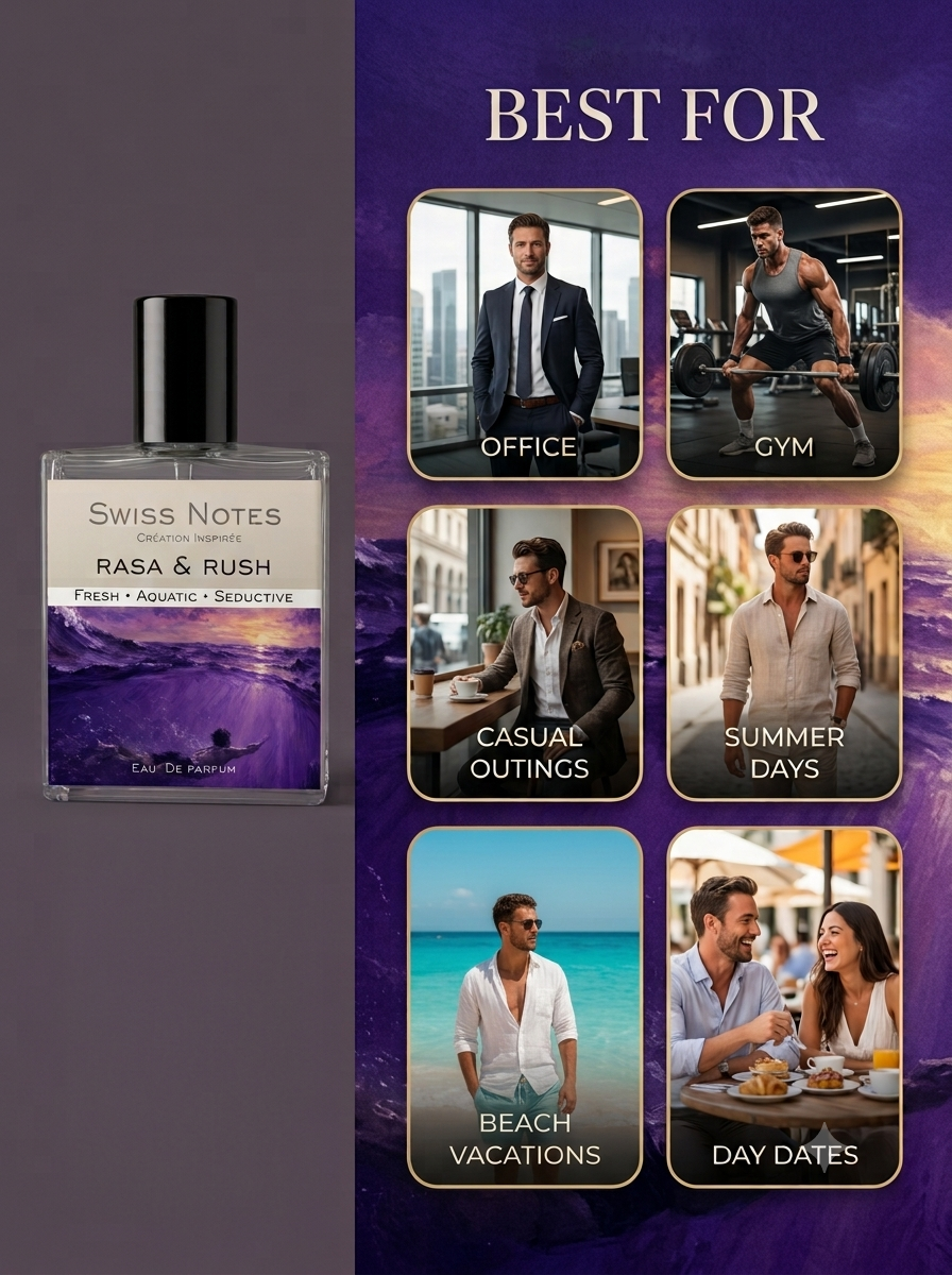 Rasa & Rush EDP - Inspired Perfume | Swiss Notes