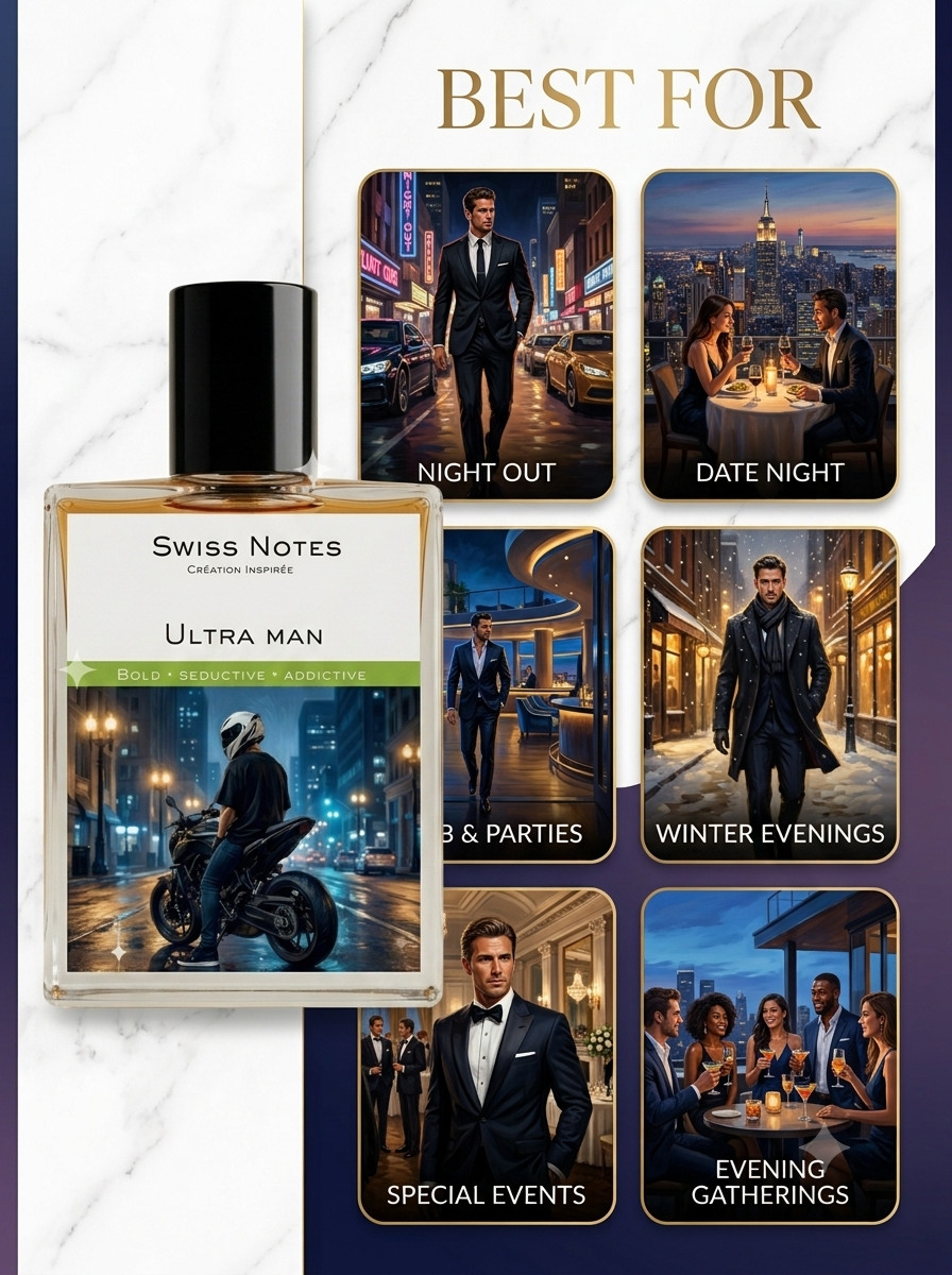 Ultra Man  EDP - Inspired Perfume | Swiss Notes