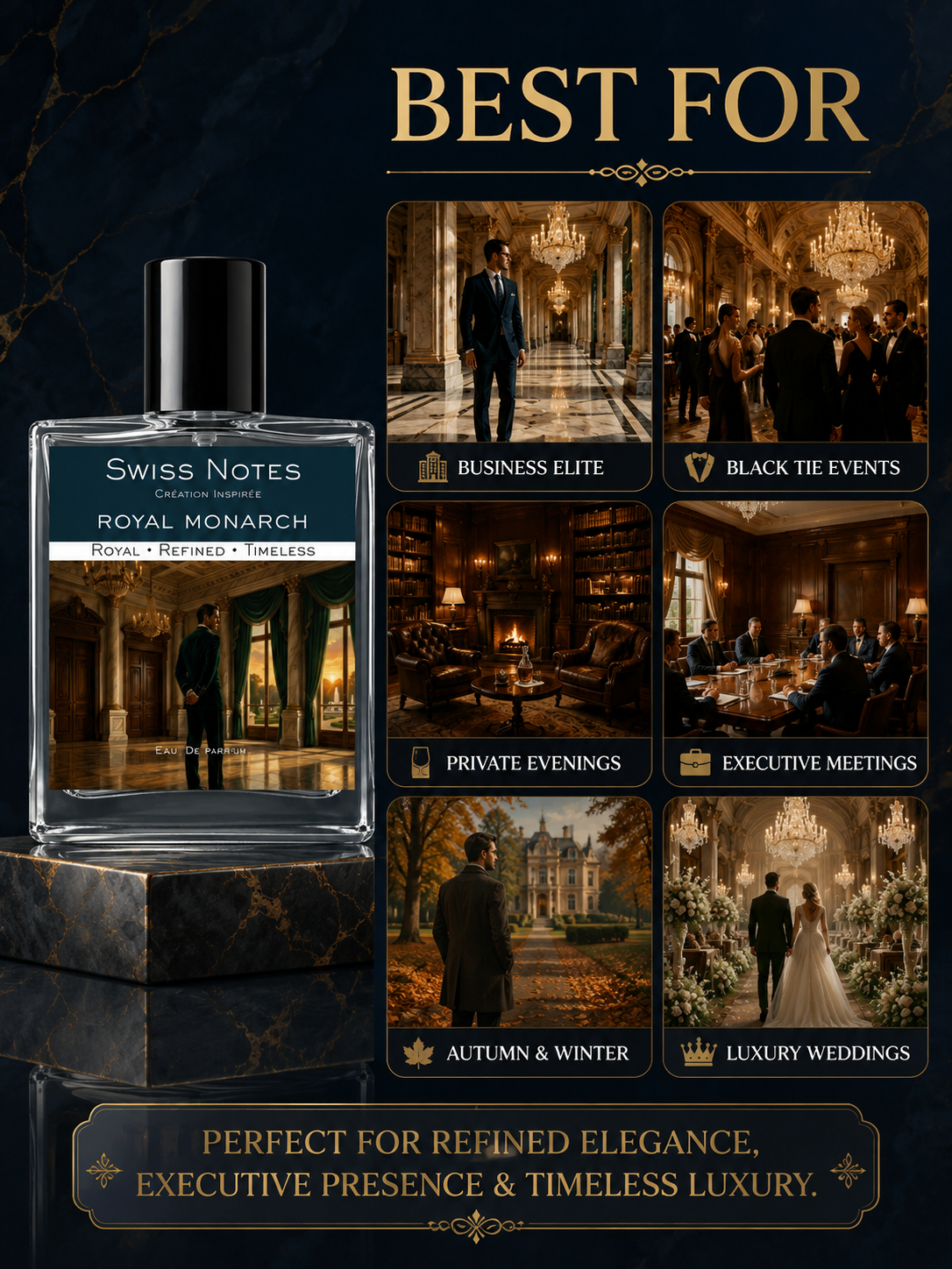 Royal Monarch EDP - Inspired Perfume | Swiss Notes