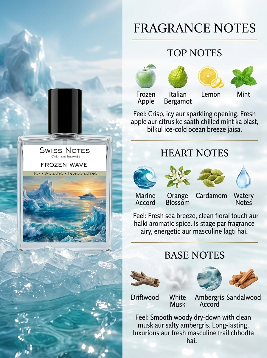 Frozen Wave  EDP - Inspired Perfume | Swiss Notes