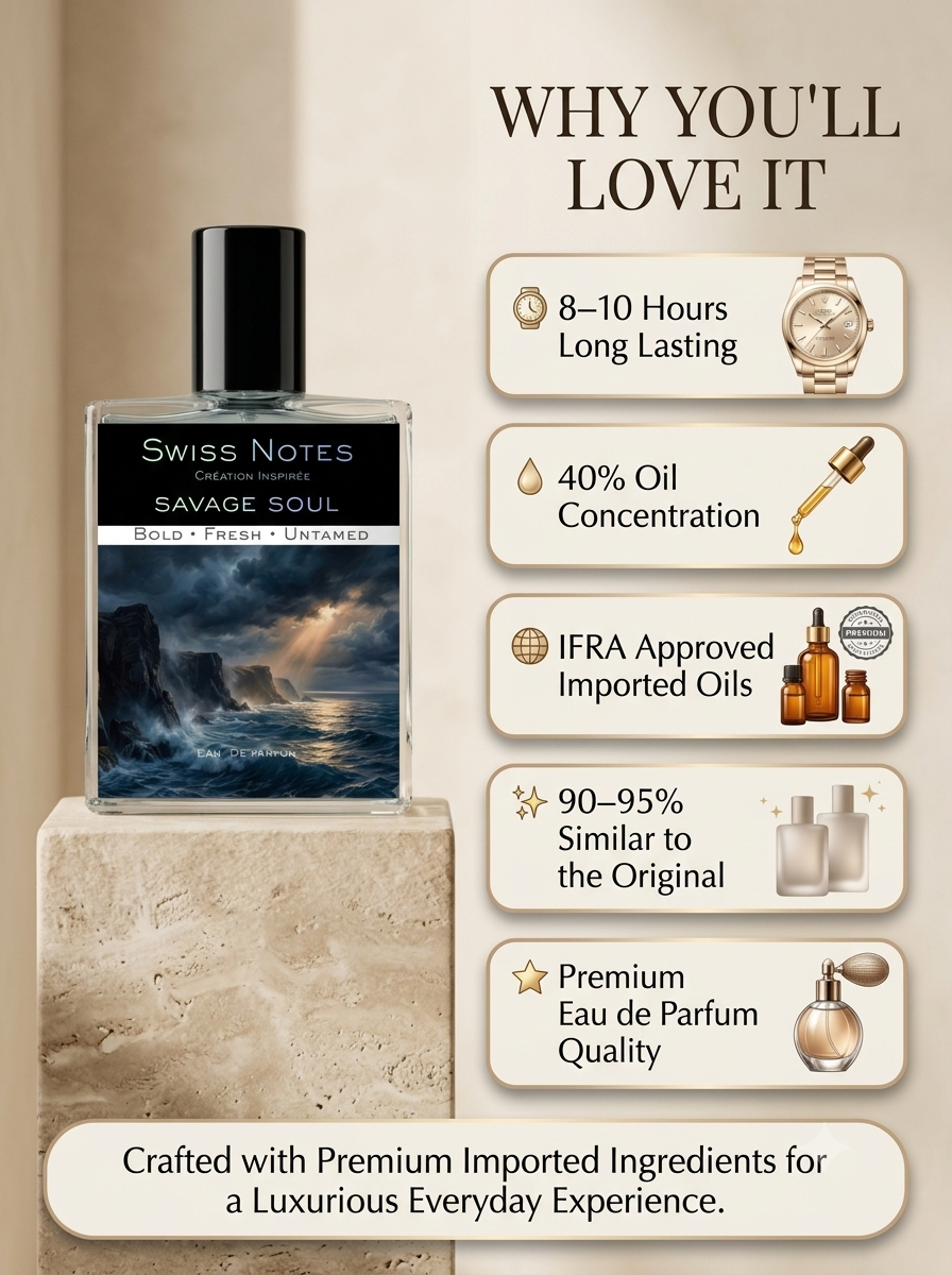 Savage Soul EDP - Inspired Perfume | Swiss Notes