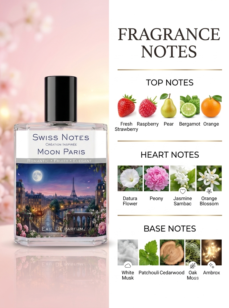 Moon Paris EDP - Inspired Perfume | Swiss Notes